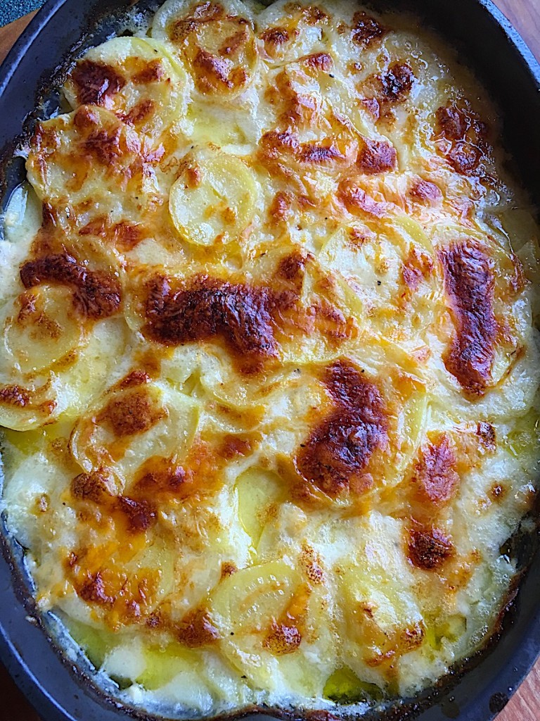 Skinny Scalloped Potatoes - Chef Silvia